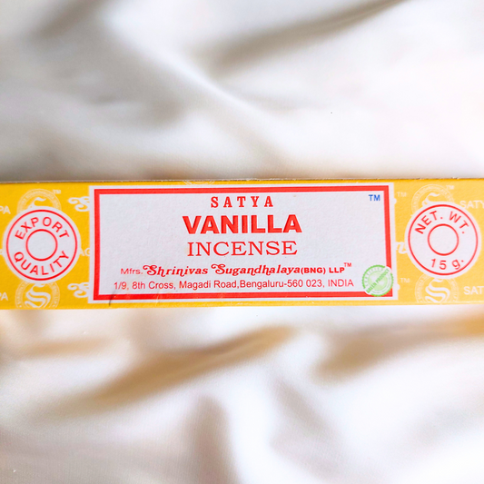 Satya incense sticks 15g per box - Vanilla