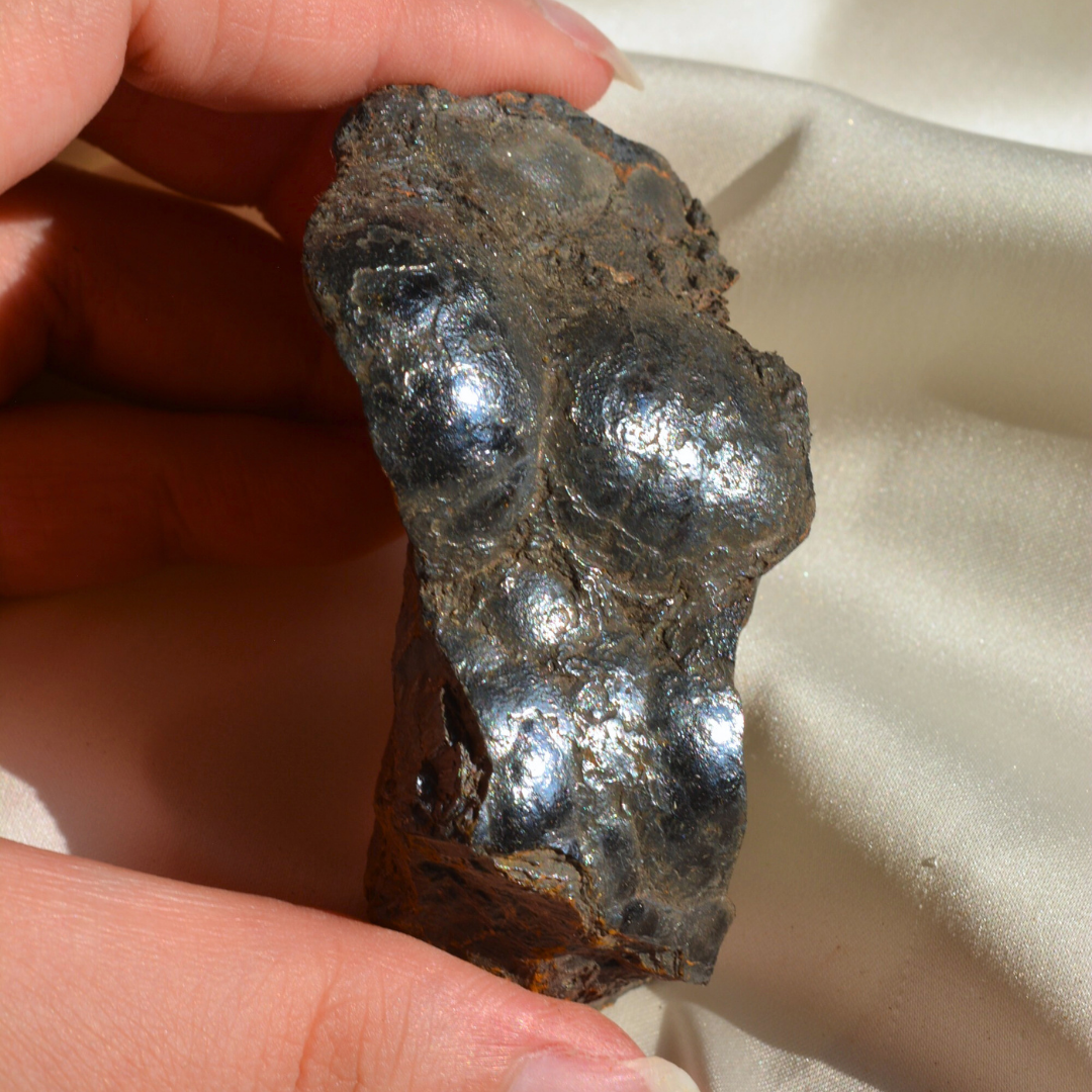 Raw Hematite Specimen (135g) from Morocco